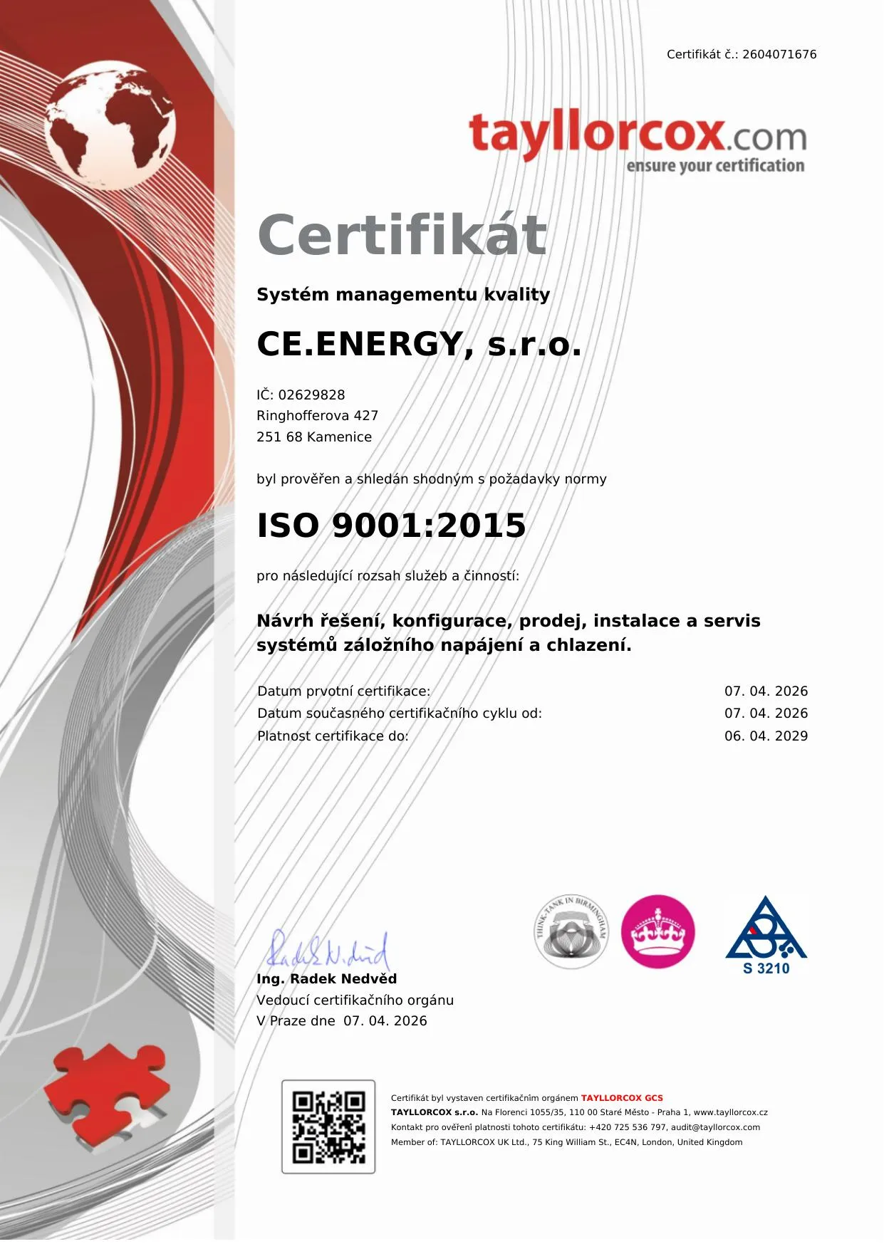 ISO 9001 Management kvality