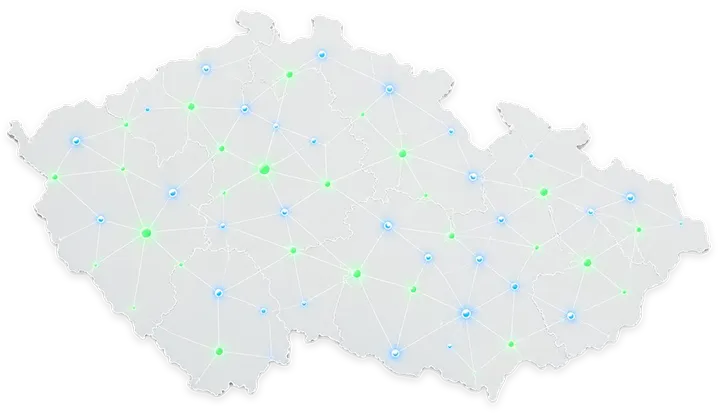 mapa ČR mapa ČR