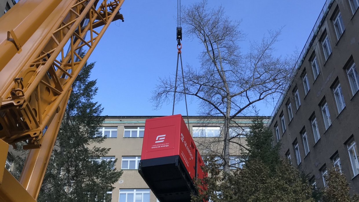 Za chvíli již začne plnit svoji úlohu v rámci služby Trvalé energetické zálohy.