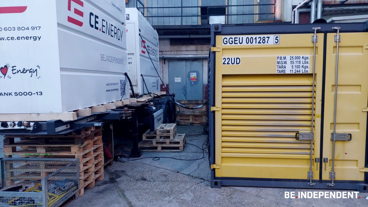 Instalace proběhla pod dozorem našeho elektrotechnika