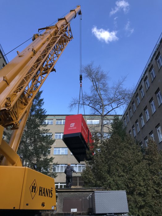 Za chvíli již začne plnit svoji úlohu v rámci služby Trvalé energetické zálohy.