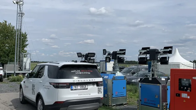 Mobilní energie od CE.ENERGY pro koncerty RAMMSTEIN, METALLICA, GUNS N’ ROSES, IRON MAIDEN a další. (Praha- léto 2022)