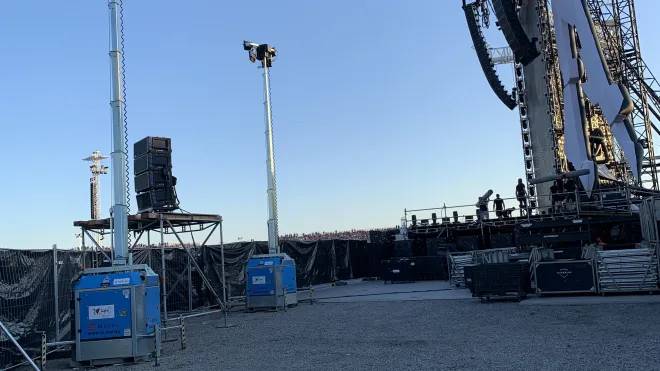 Mobilní energie od CE.ENERGY pro koncerty RAMMSTEIN, METALLICA, GUNS N’ ROSES, IRON MAIDEN a další. (Praha- léto 2022)