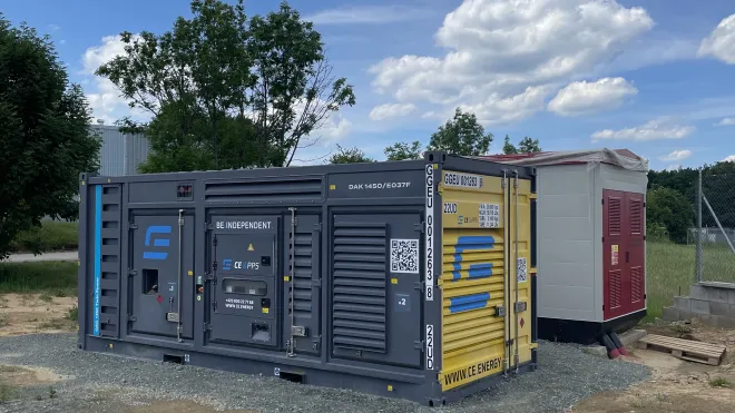 Další technologie pro službu PpS o výkonu 1 MWh připojena na Moravě
