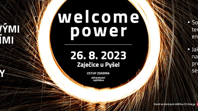 Unikátní akce WELCOME POWER 2023