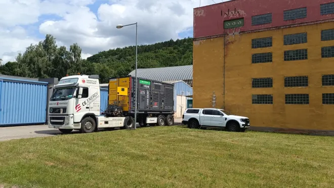 Pátek, kdy zhasla republika. CE.ENERGY nastartovalo záložní zdroje.