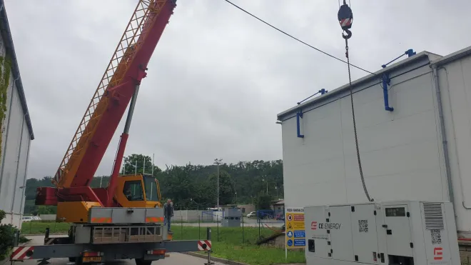 Osazení technologie pro Trvalou energetickou zálohu
