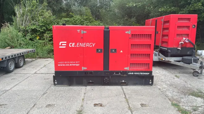 Elektrocentrála 100 kVA (Perkins)