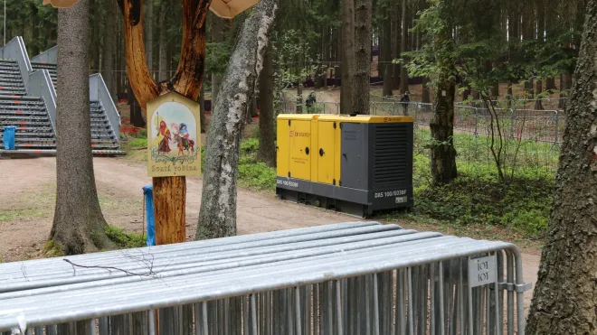 Elektrocentrála 100 kVA (John Deere)
