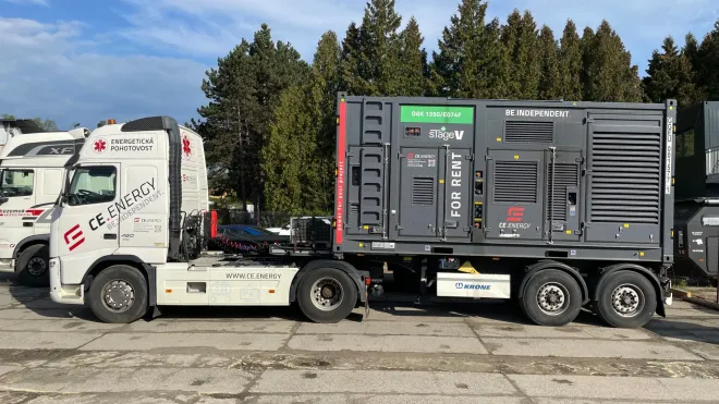 Elektrocentrála 1350 kVA Stage V (Volvo Penta)