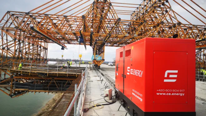 Elektrocentrála 200 kVA (Perkins) 