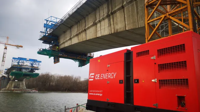 Elektrocentrála 325 kVA (Volvo) 