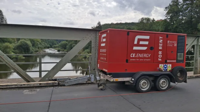 Elektrocentrála 60 kVA (Perkins)