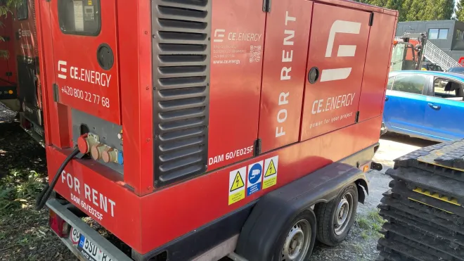 Elektrocentrála 60 kVA (Perkins)