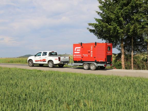 Elektrocentrály 22–1 450 kVA — pronájem 