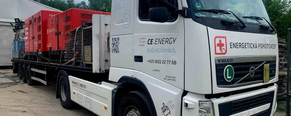 Silný vítr způsobil výpadky elektřiny. V pohotovosti byli i technici CE.ENERGY