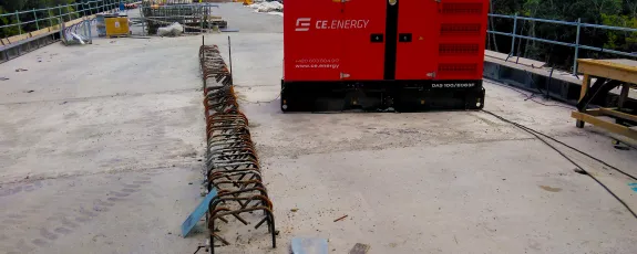Elektrocentrála 100 kVA (Perkins) 