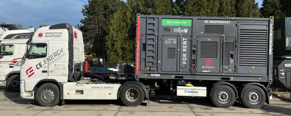 Elektrocentrála 1350 kVA Stage V (Volvo Penta) 