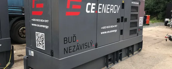 Elektrocentrála 250 kVA (Perkins) 