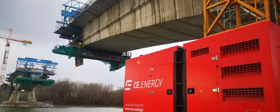 Elektrocentrála 325 kVA (Volvo) 