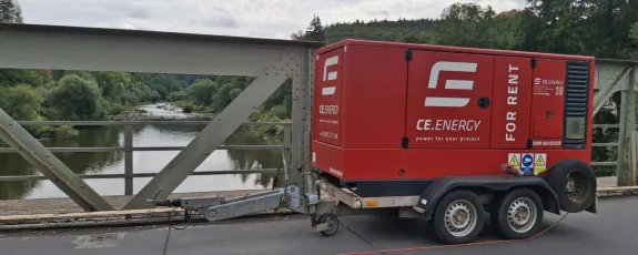 Elektrocentrála 60 kVA (Perkins) 