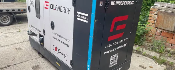 Elektrocentrála 66 kVA (John Deere) 