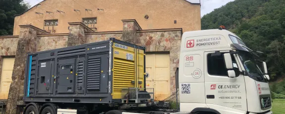 Zajištění záložního zdroje v režimu Energetické pohotovosti