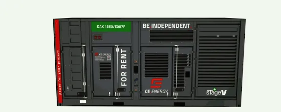 První záložní zdroj s emisní úrovní STAGE V